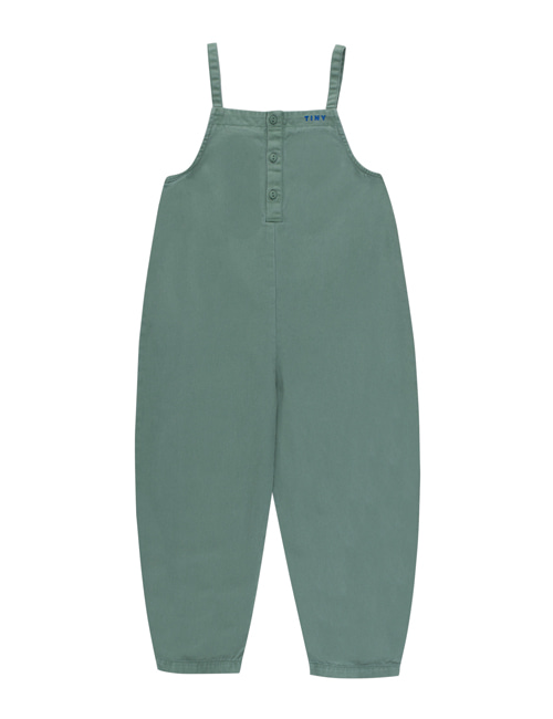 [TINY COTTONS]  SOLID DUNGAREE _ light teal[4Y]