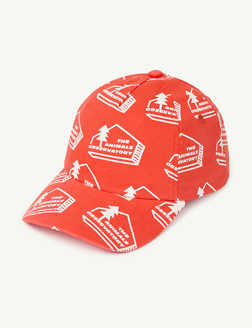 [The Animals Observatory]  Red Hamster Cap [L (56cm)]