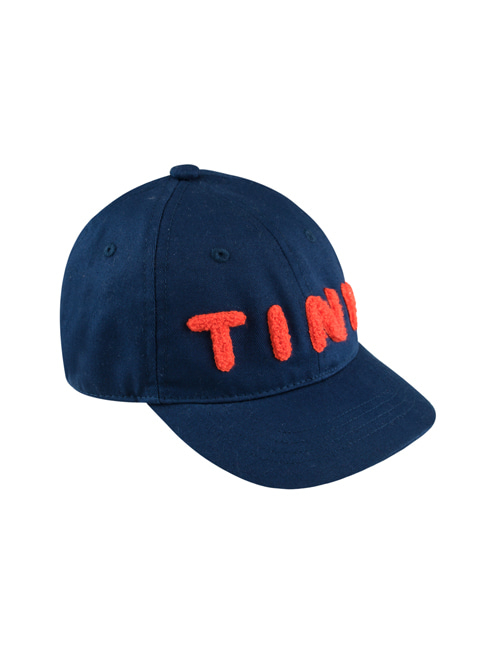 [Tiny Cottons] “TINY” CAP _ light navy/red