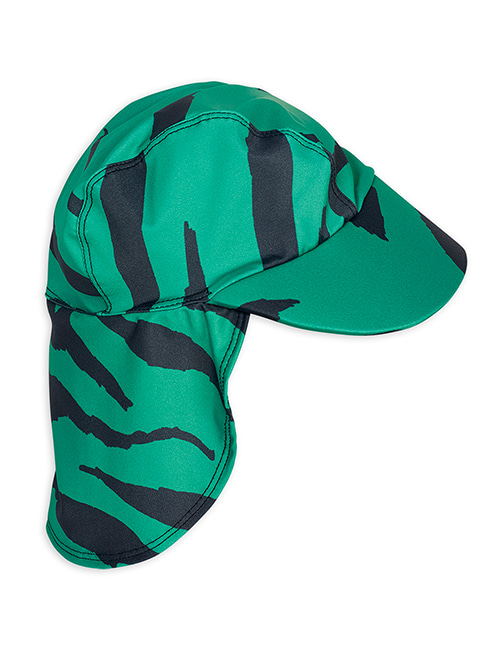 Tiger aop swim cap _ Green