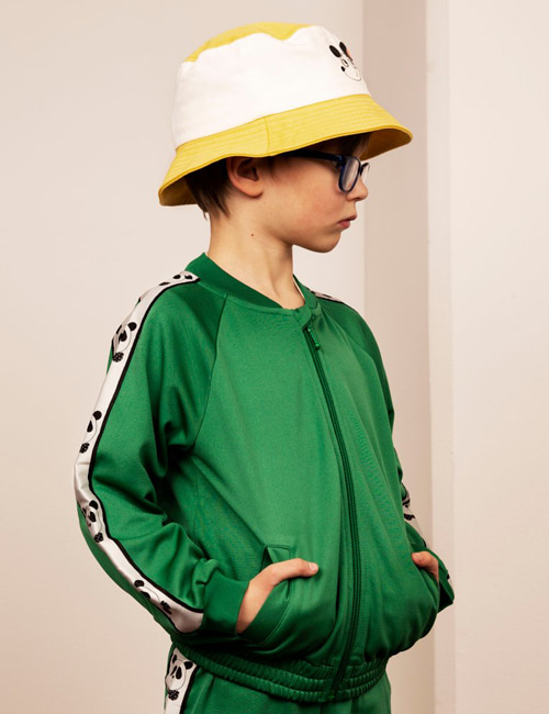 [MINI RODINI] Panda wct jacket _ Green - limited edition