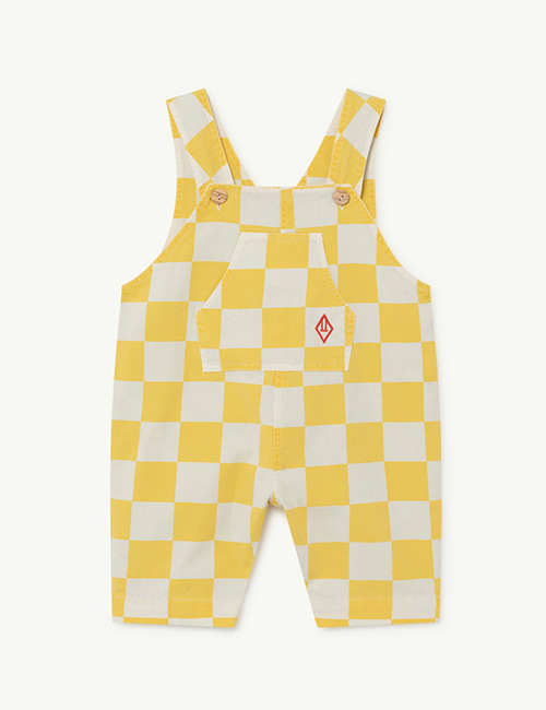 [T.A.O]  MAMMOTH BABY JUMPSUIT White Squares