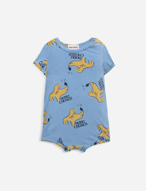 [BOBO CHOSES] Sniffy Dog all over playsuit