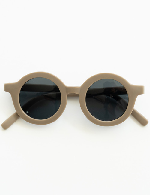 [GRECH &amp; CO] Original Round Sustainable Sunglasses _ Stone