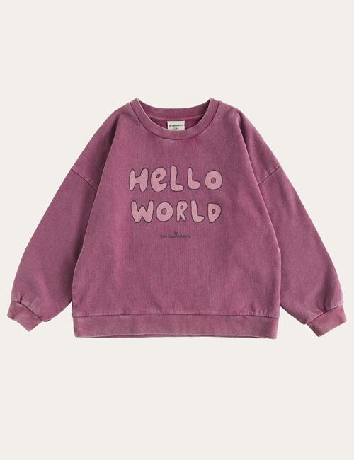 [THE CAMPAMENTO]  Hello World Sweatshirt