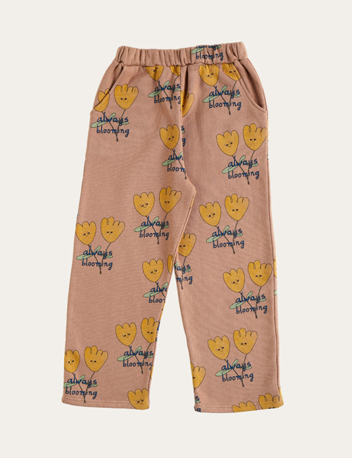 [THE CAMPAMENTO]  Flowers Allover Trousers