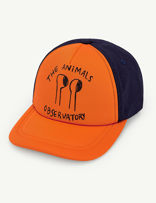 [The Animals Observatory]  ELASTIC HAMSTER KIDS CAP _ Orange [M(54cm), L(56cm)]
