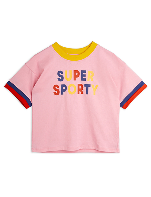 [MINI RODINI]Super sporty sp ss tee _Pink