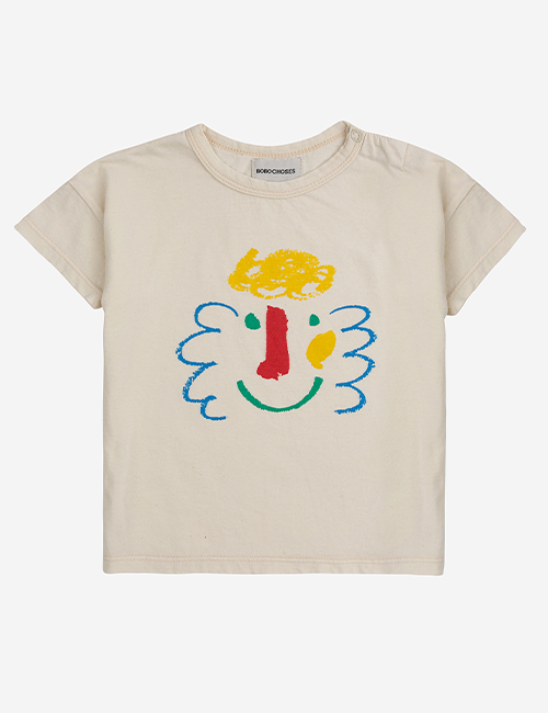 [BOBO CHOSES]Baby Happy Mask T-shirt