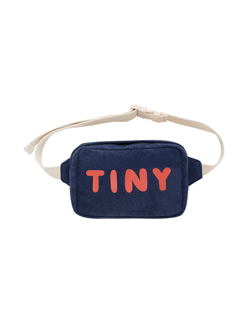 [Tiny Cottons] “TINY” FANNY BAG _ light navy/red