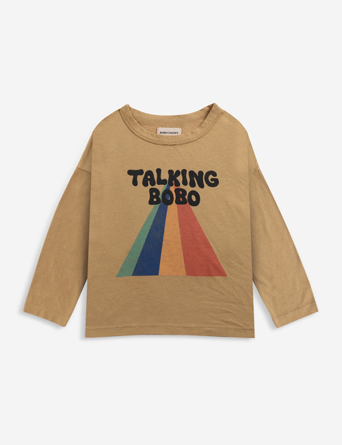 [BOBO CHOSES]  Talking Bobo Rainbow long sleeve T-shirt