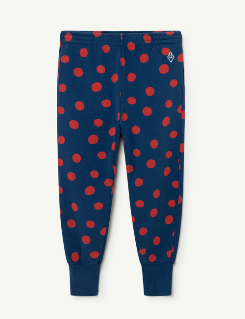 [T.A.O]  PANTHER KIDS PANTS Blue _ Red Dots