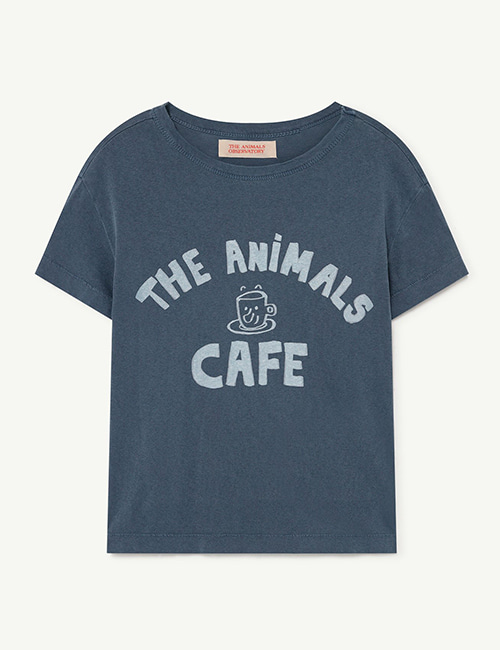 [T.A.O]  ROOSTER KIDS+ T-SHIRT _ Navy The Animal [3Y, 12Y, 14Y]