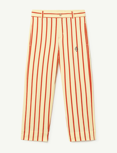 [T.A.O]  COLT KIDS PANTS Yellow_Red Stripes[4Y, 6Y, 8Y, 10Y, 12Y]