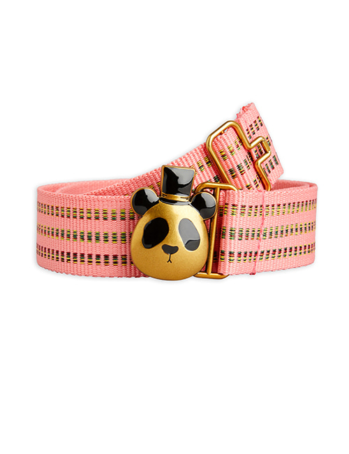 [MINI RODINI] Panda belt _ Pink