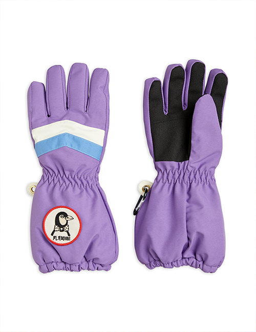 [MINI RODINI] Ski glove _ Purple