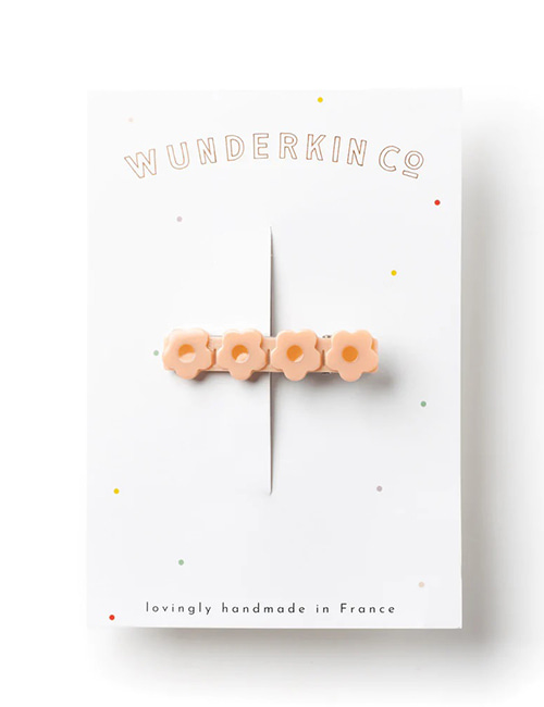 [Wunderkinco] Flower Clip _ Peach