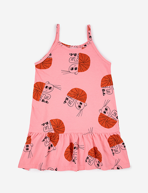 [BOBO CHOSES] Hermit Crab all over strap dress [12-13y]