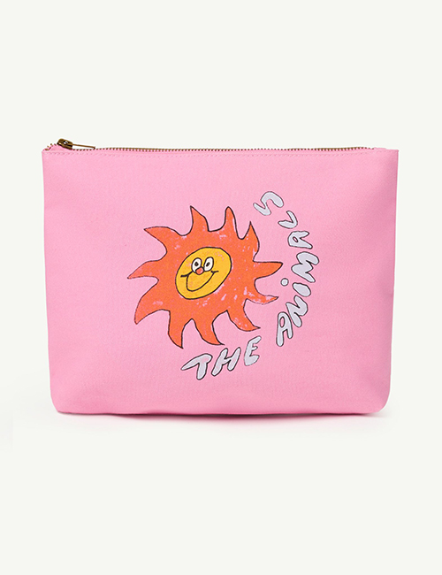 [The Animals Observatory]  Soft Pink Pouch Bag
