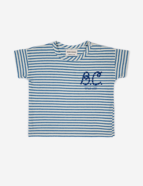 [BOBO CHOSES] Blue Stripes T-shirt [12m, 18m, 24m]