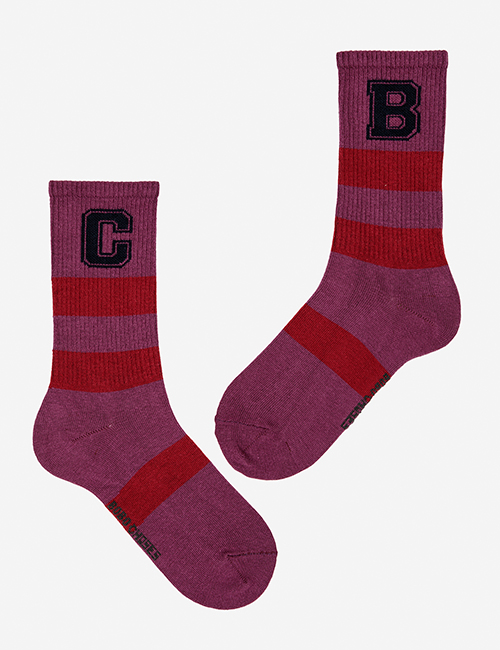 [BOBO CHOSES]BC Striped long socks  [ 29-31, 35-37]