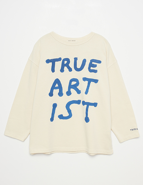 [TRUE ARTIST]  T-shirt nº02 _ Oatmeal [4-5Y]