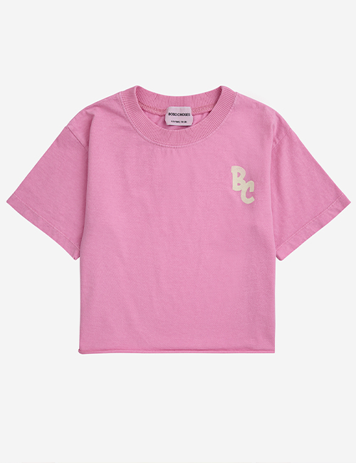 [BOBO CHOSES]BC pink T-shirt  [10-11Y]