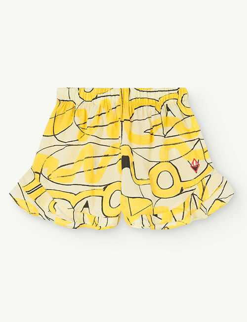 [The Animals Observatory]  DOVE KIDS PANTS Soft Yellow [3Y, 4Y, 6Y, 8Y]